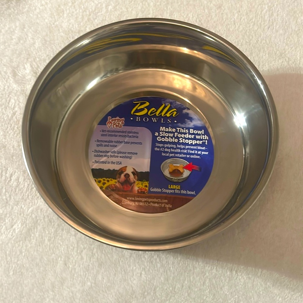 Bella Bowls Dog Food & Water Bowl